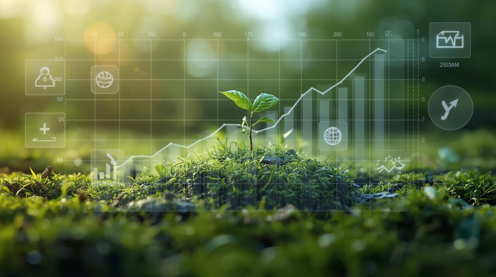 Data visualization for environmental impact